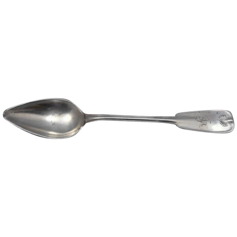 Palm by Tiffany and Co. Sterling Silver Grapefruit Spoon For Sale at