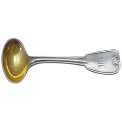 Palm by Tiffany & Co. Sterling Silver Salt Spoon Master Gold Washed