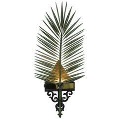 Palm Frond Wall Sconce
