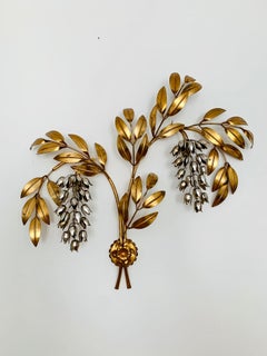 Palm Leaf Wall Lamp by Hans Kögl