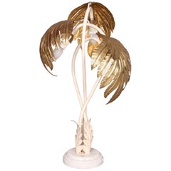 Palm Metal Table Lamp