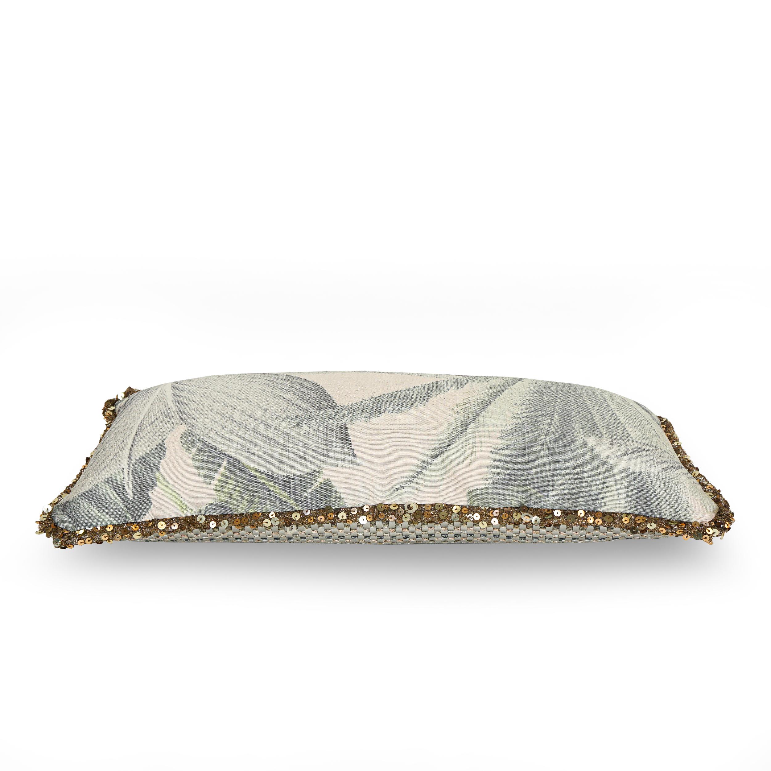 Palm Print Lumbar Pillow For Sale 7