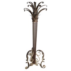 Antique Palm-Shaped Liberty Floor Lamp