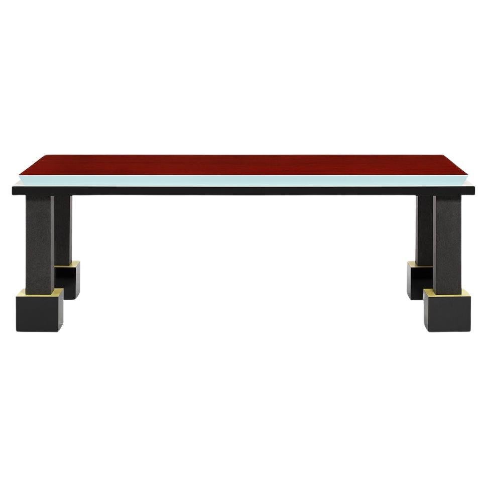 Mesa de comedor Palm Springs Briar de Ettore Sottsass para Colección Memphis Milano