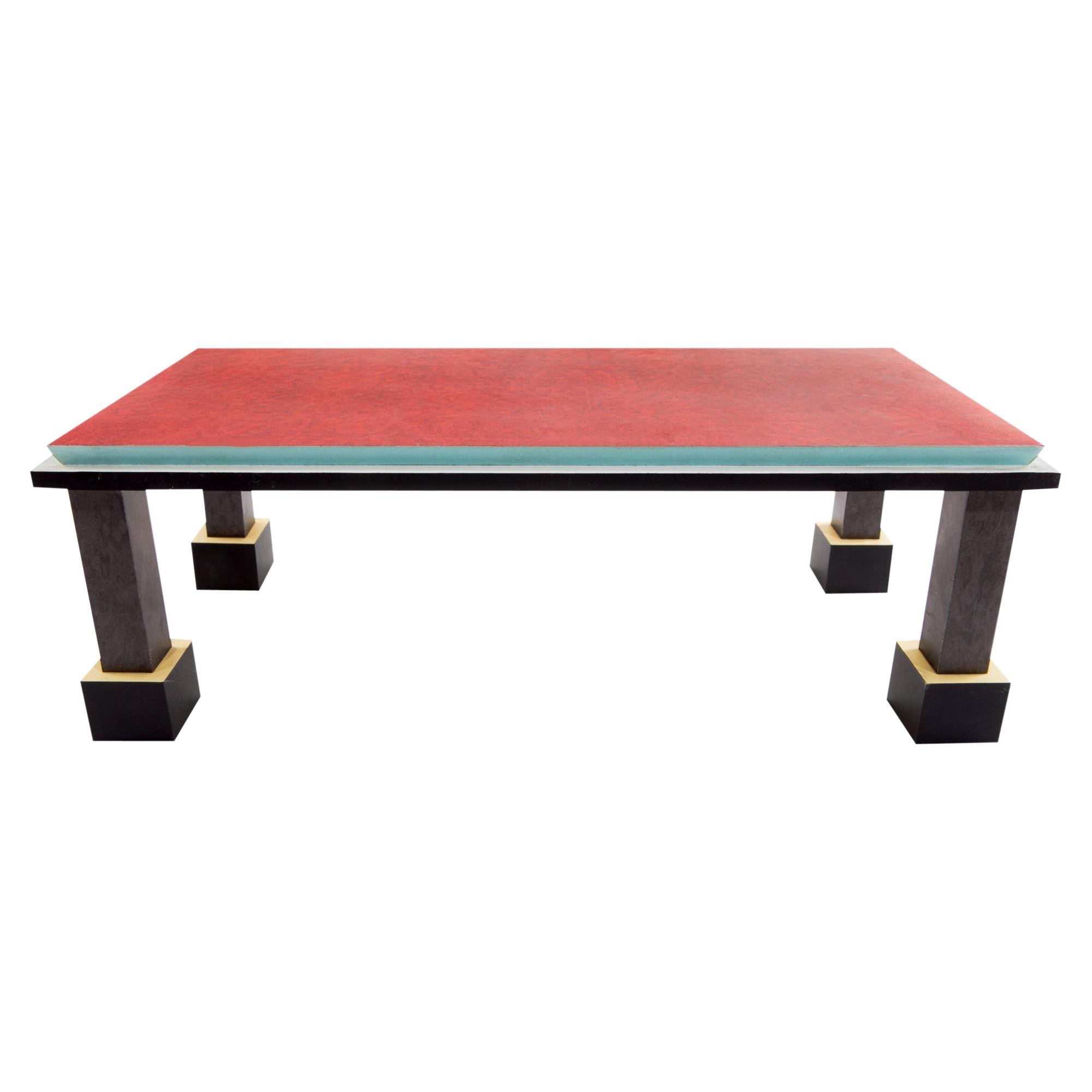 Palm Springs Briar Dining Table by Ettore Sottsass for Memphis Milano Collection