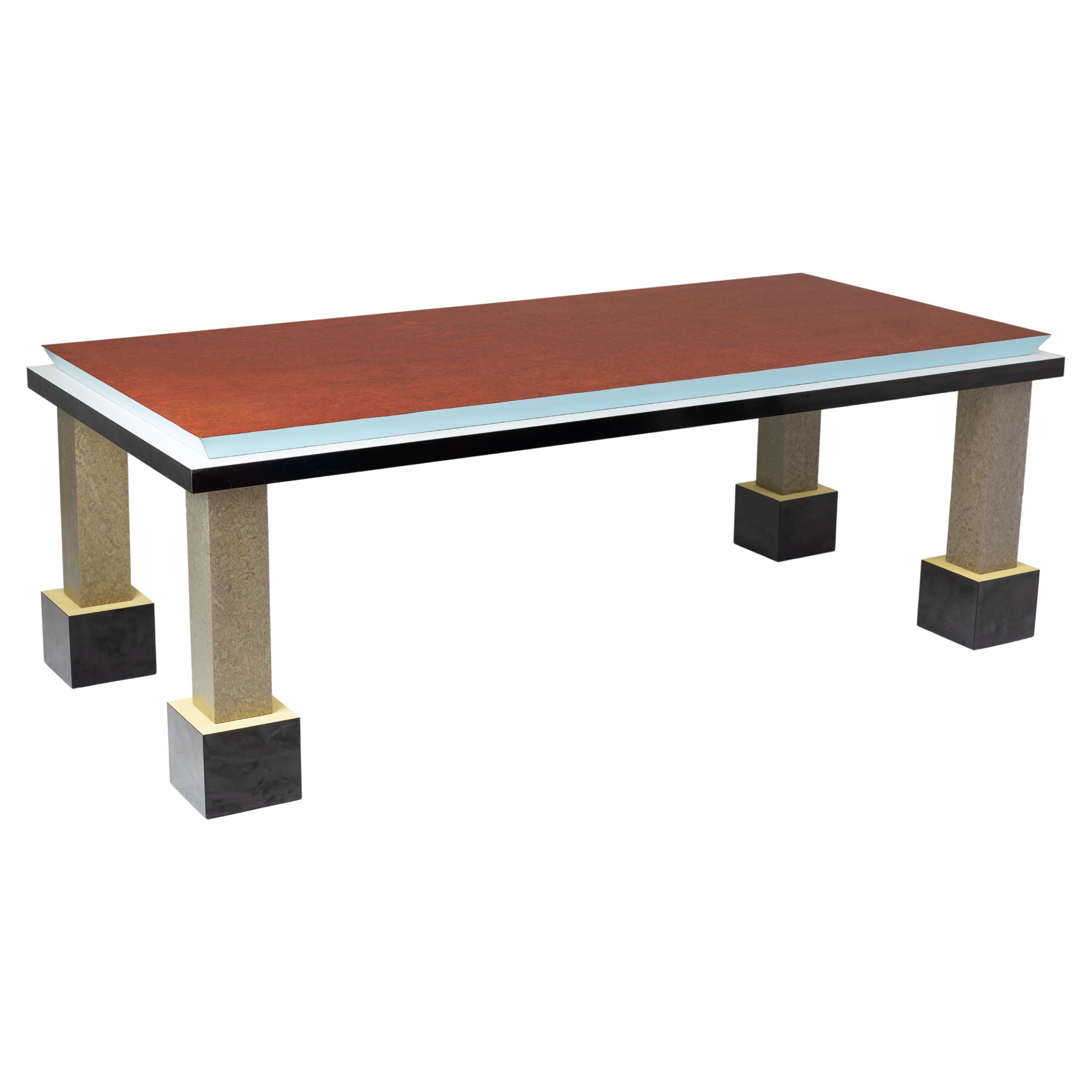 "Palm Springs" Dining Table by Ettore Sottsass for Memphis, 1984 For Sale