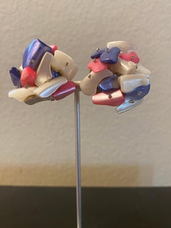 Palm Springs Fashionista Curated Vintage Earring Collection 1950s-2000 #15/100