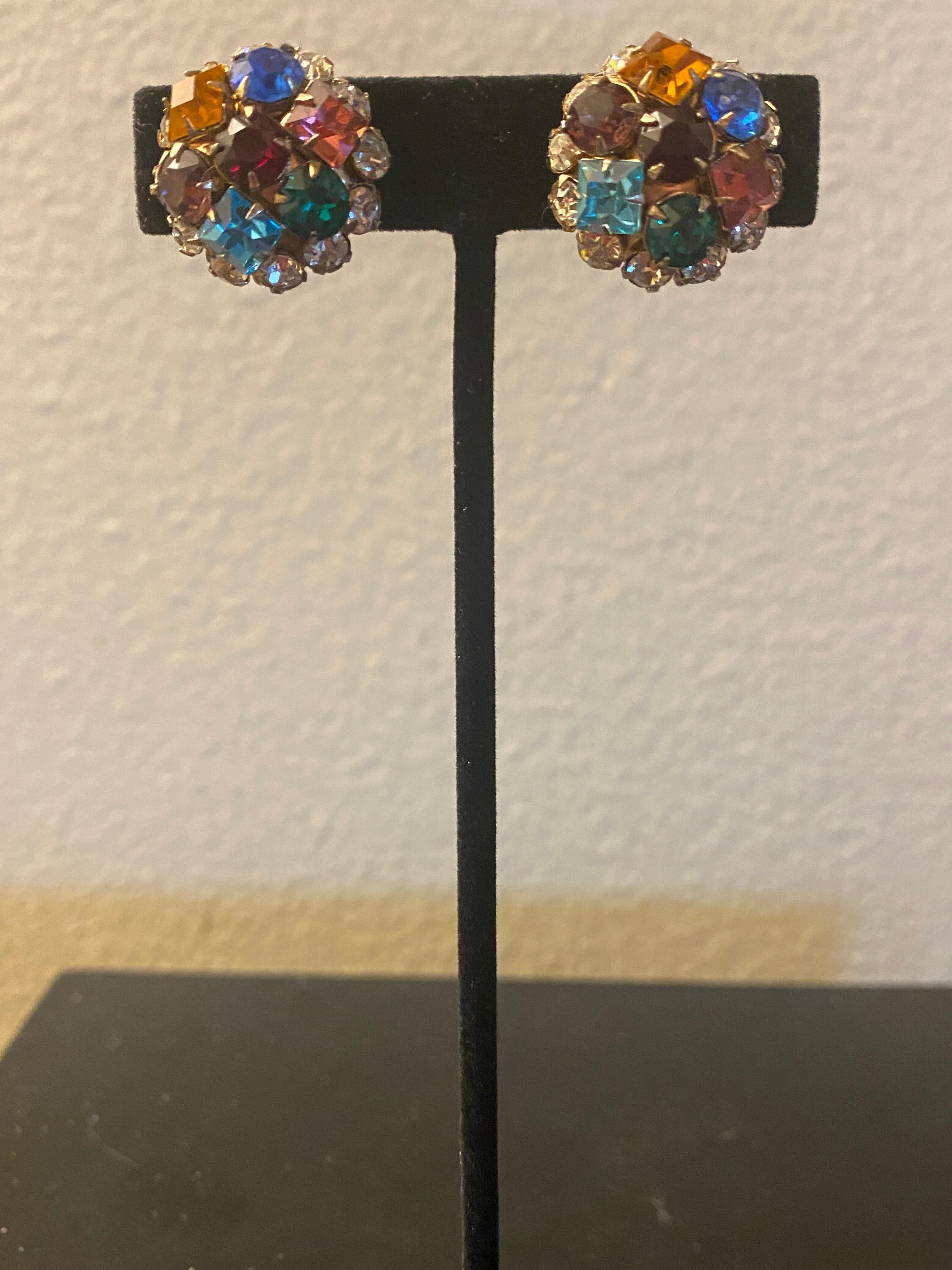 We have collected vintage costume jewelry earrings since the 80’s. One by one we have curated a lovely collection of unbranded and designer earrings. Made from the 1950s to 2000. Each one unique and worthy of a modern Fashionista’s collection. We