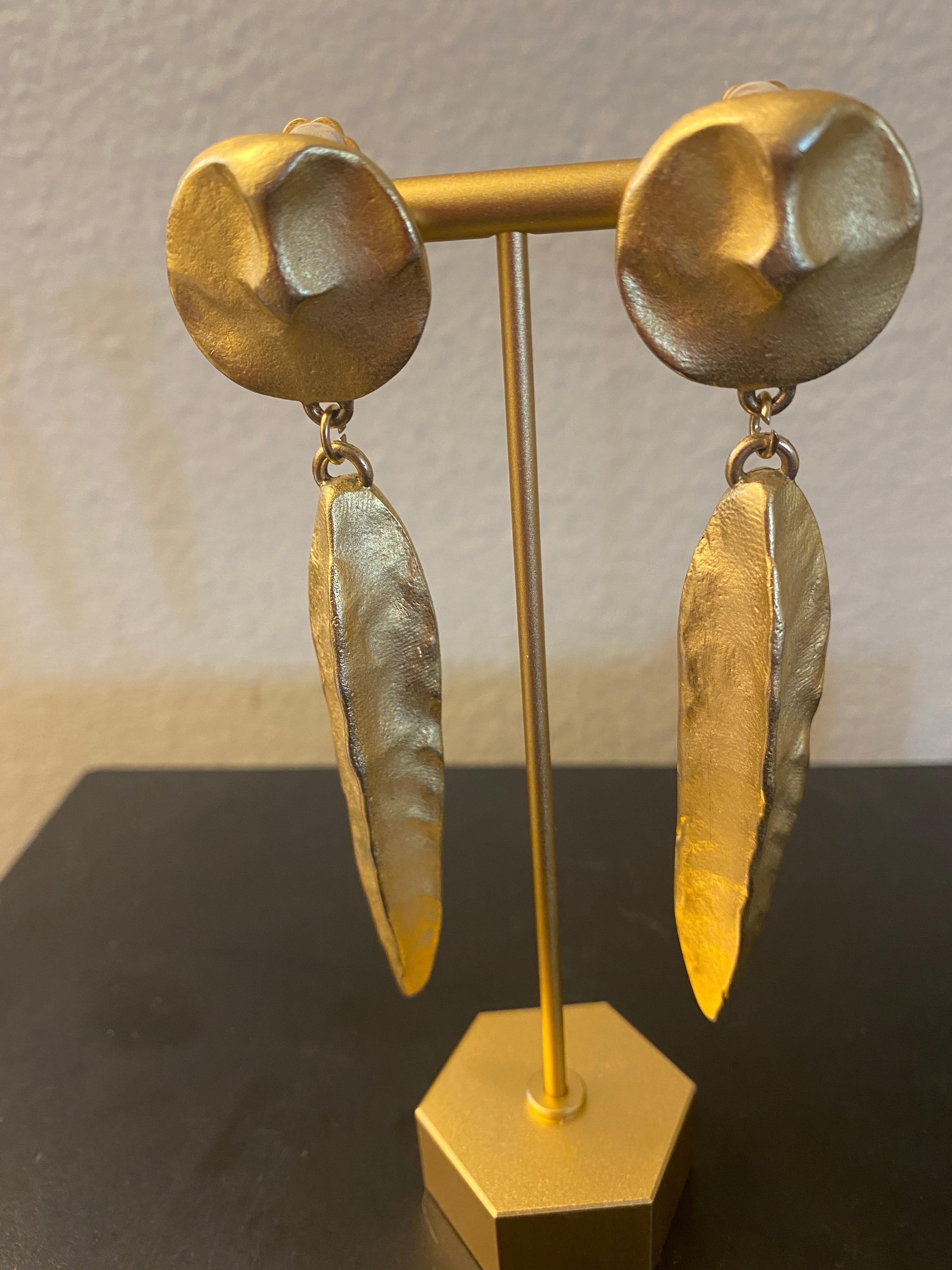 Modernist Palm Springs Fashionista Curated Vintage Earring Collection 1950s-2000 #5/100 For Sale