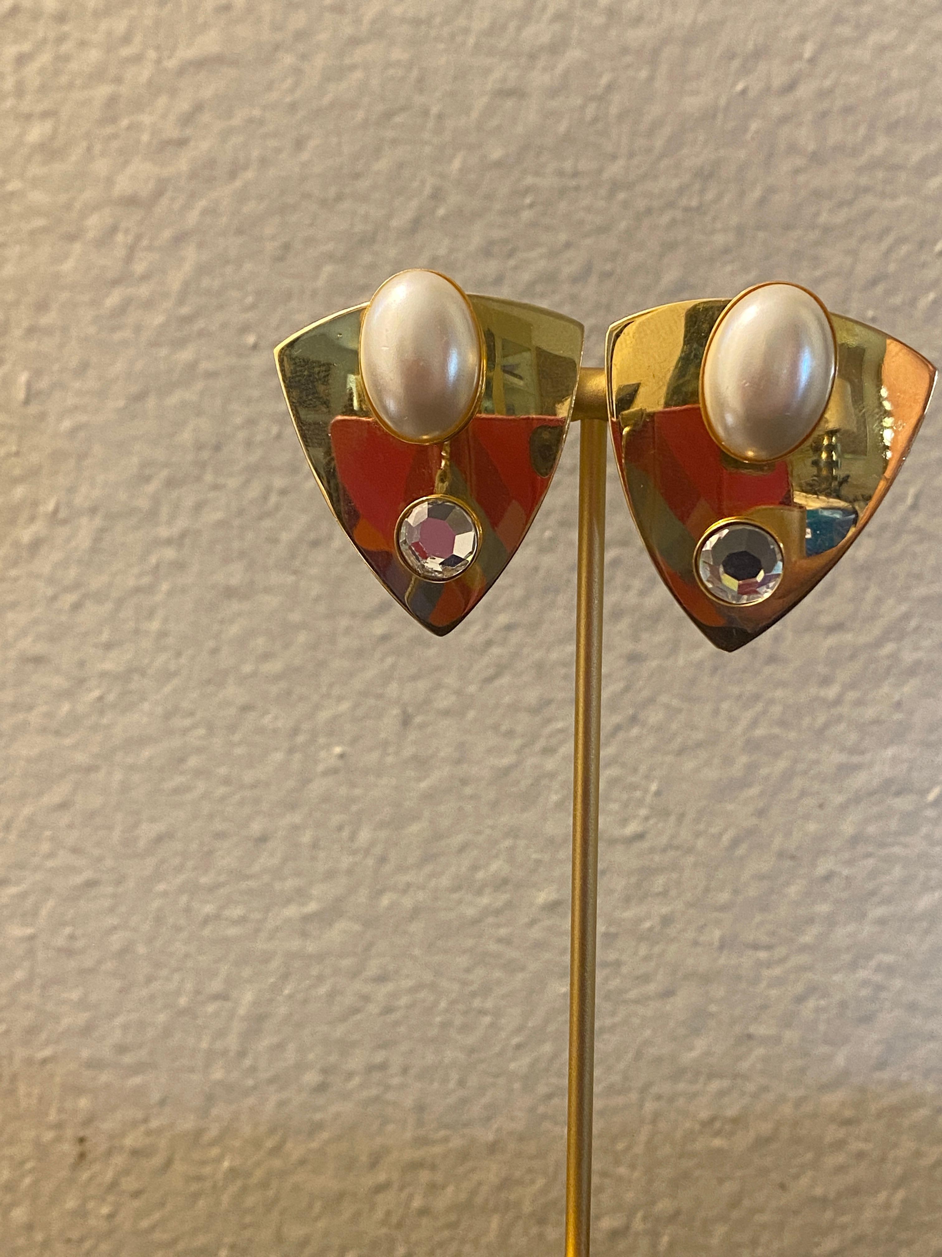 Collection de boucles d'oreilles vintage de Palm Springs Fashionista 1950s-2000 #8/100  en vente 2