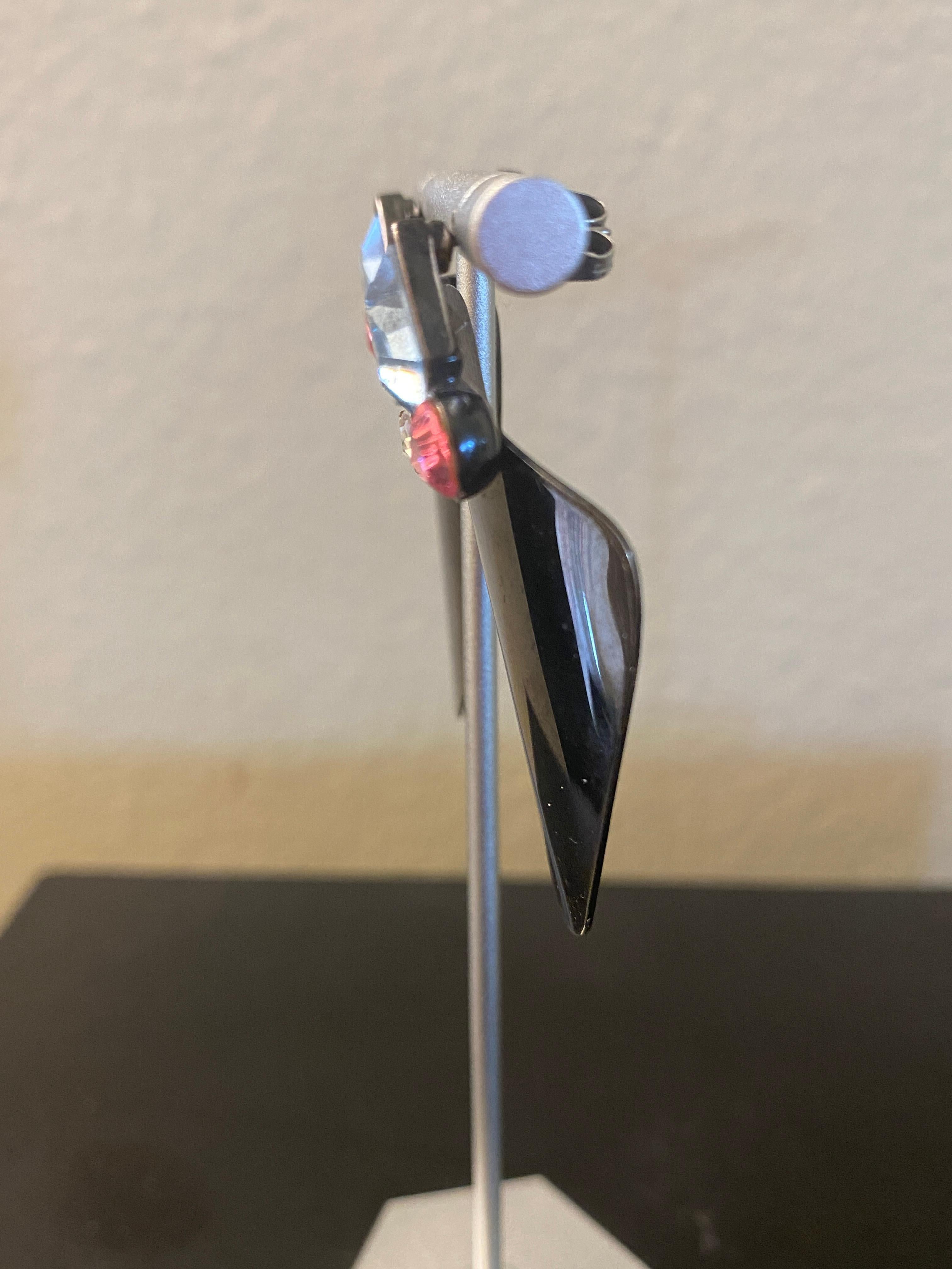 Colección de pendientes vintage de Palm Springs Fashsionista 1950s-2000 #2/100 Modernista en venta