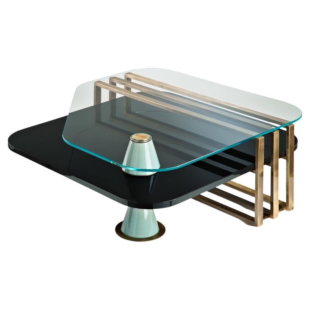 Palm Square Coffee Table by Marioni