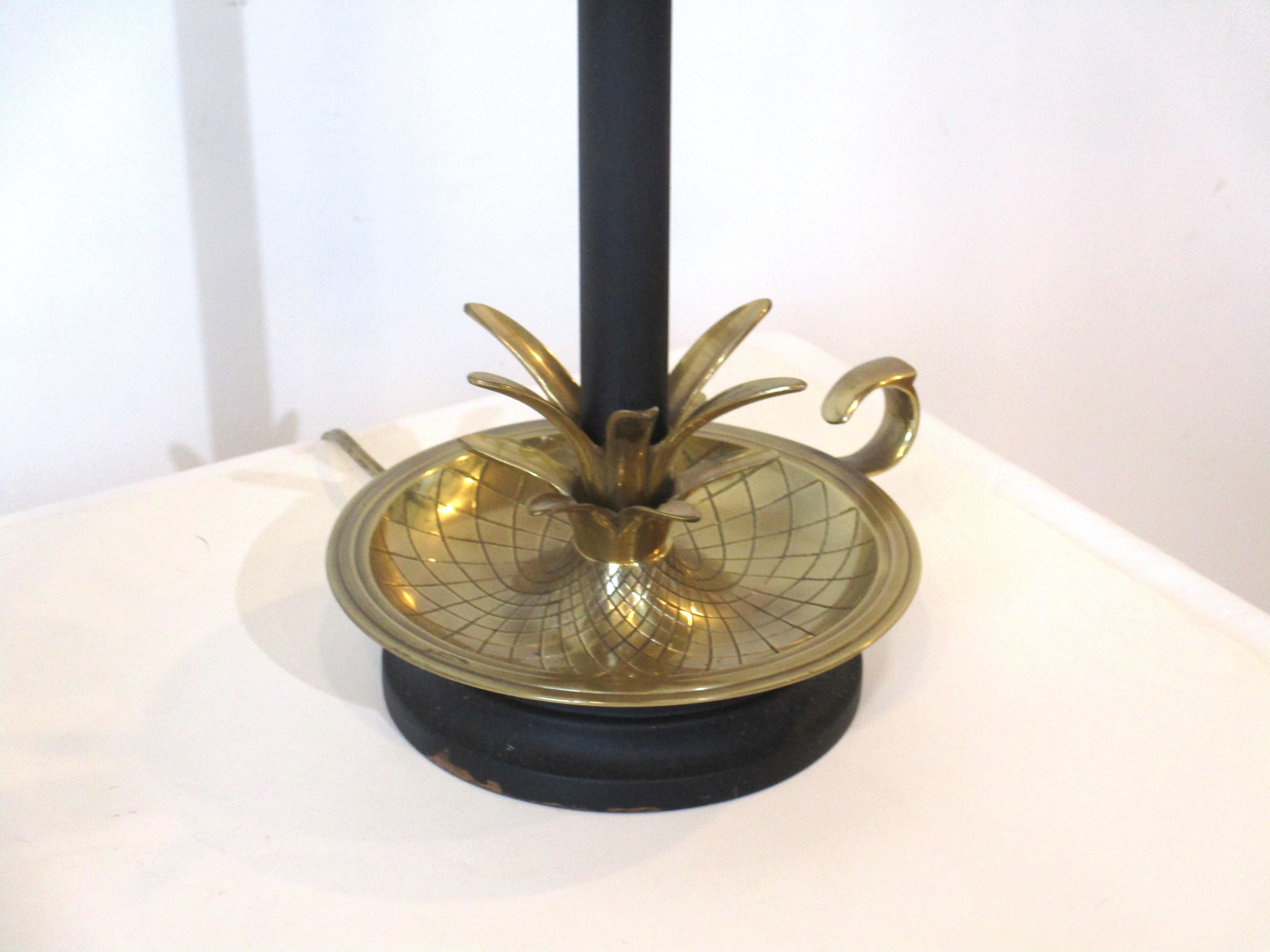 Metal Palm Tree Styled Table Lamps by Frederick Cooper