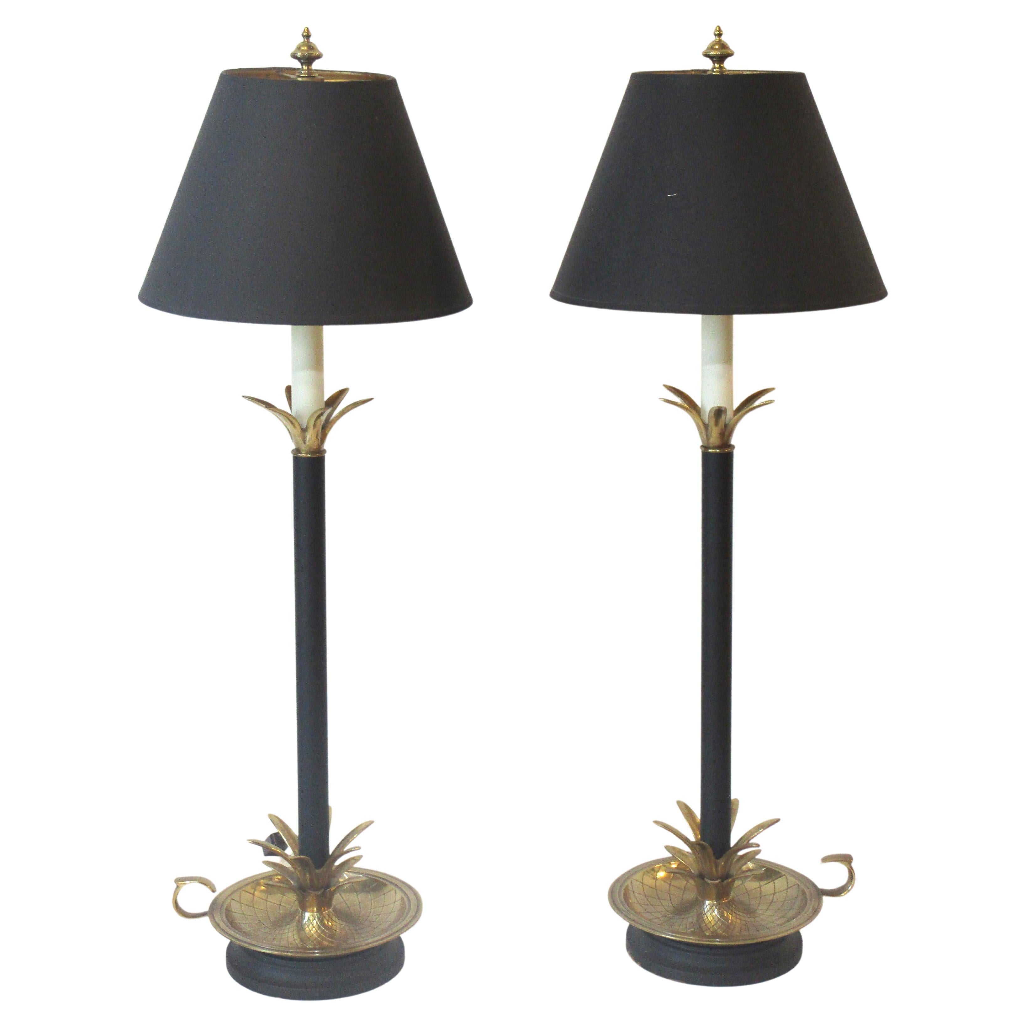 Palm Table Lamps by Frederick Cooper