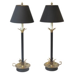 Palm Tree Styled Table Lamps by Frederick Cooper