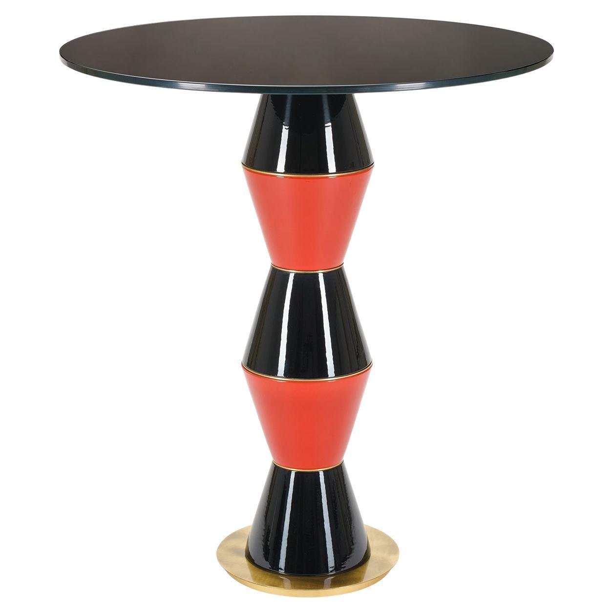 Palm Tall Round Side Table