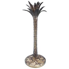 Vintage Palm Tree by Tiffany & Co. Sterling Silver Candlestick Vermeil