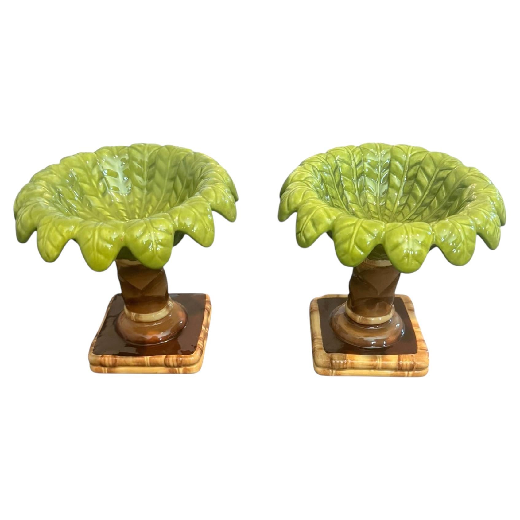 Palm Tree Compotes Las Palmas Palm Beach Style For Sale