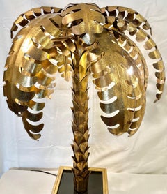 Palm Tree Lamp Attributed to Maison Jansen