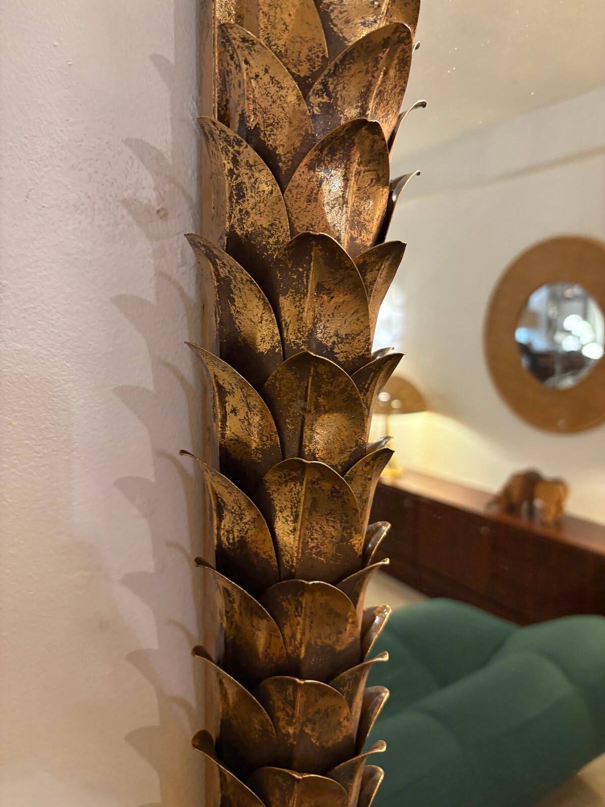 European Palm Tree Mirrors in the style of 