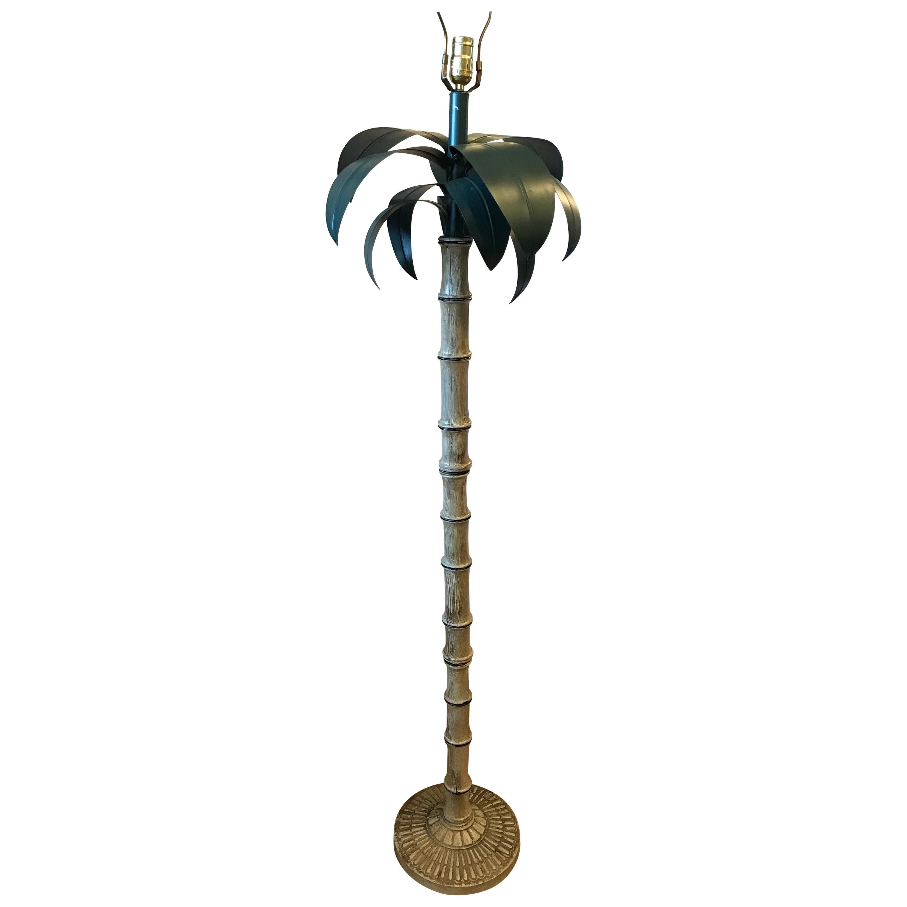 "Palm Tree" Motif Floor lamp