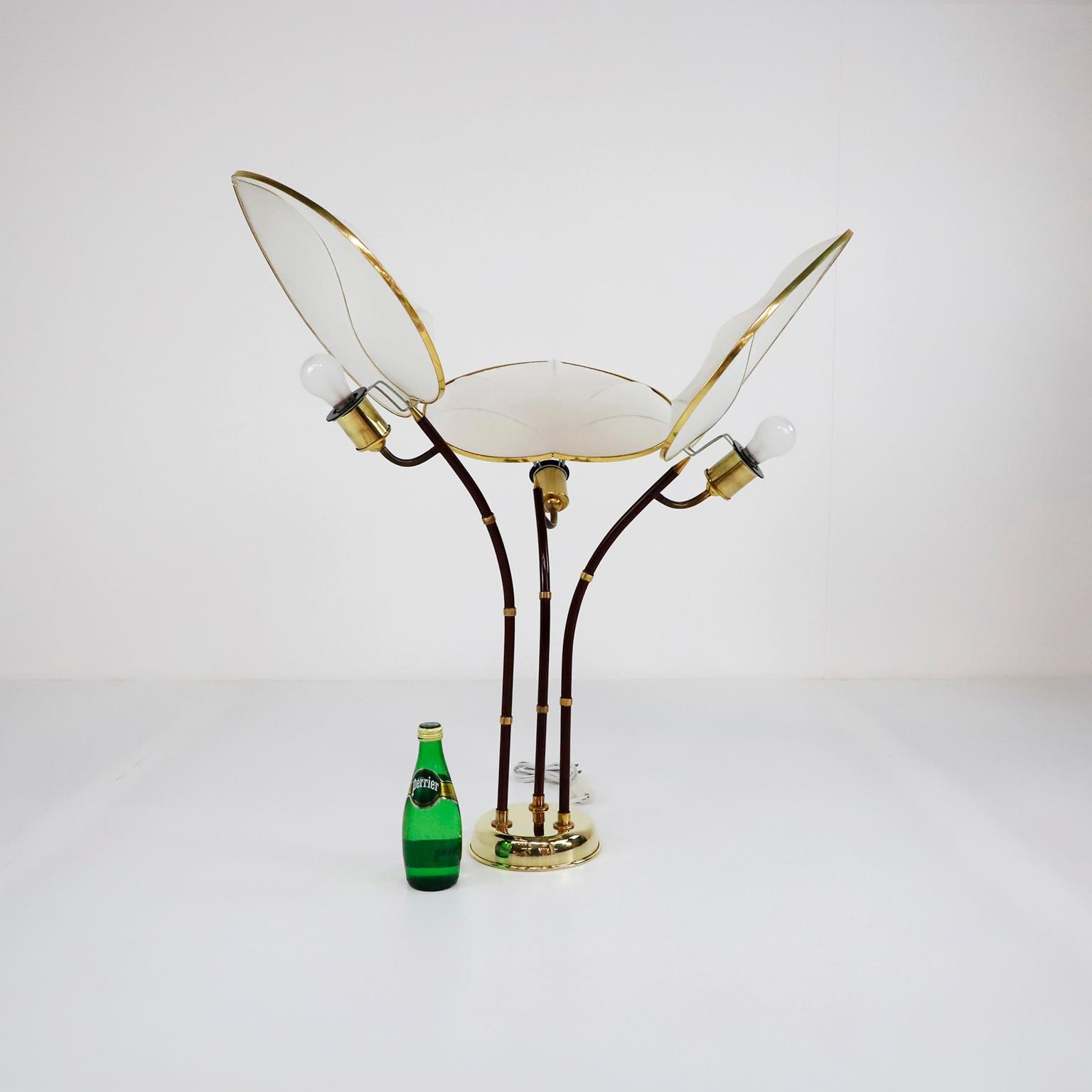 Milieu du XXe siècle Lampe de table palmier d'Arturo Pani en vente