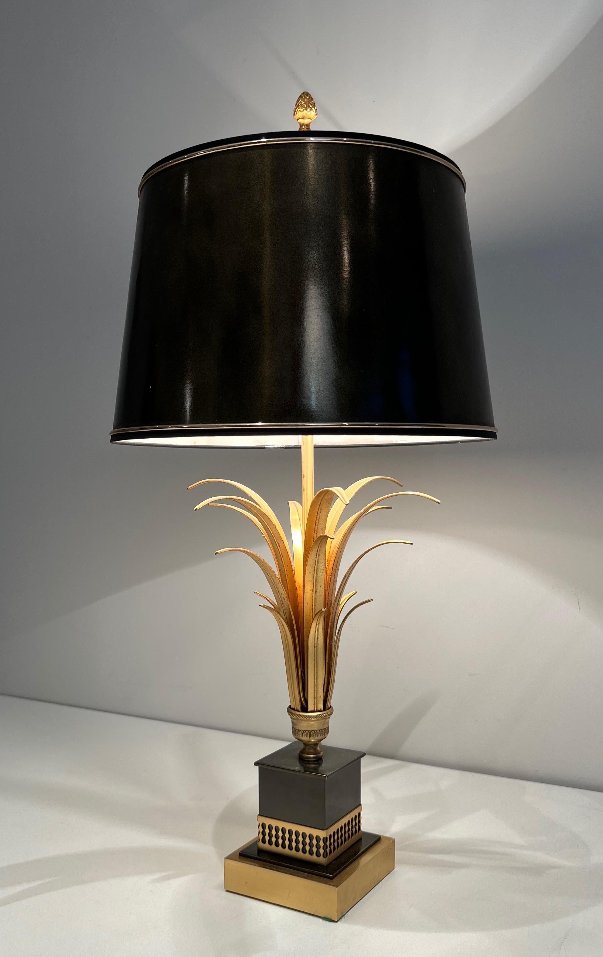 Palm Tree Table Lamp In the Style of Maison Charles For Sale 3