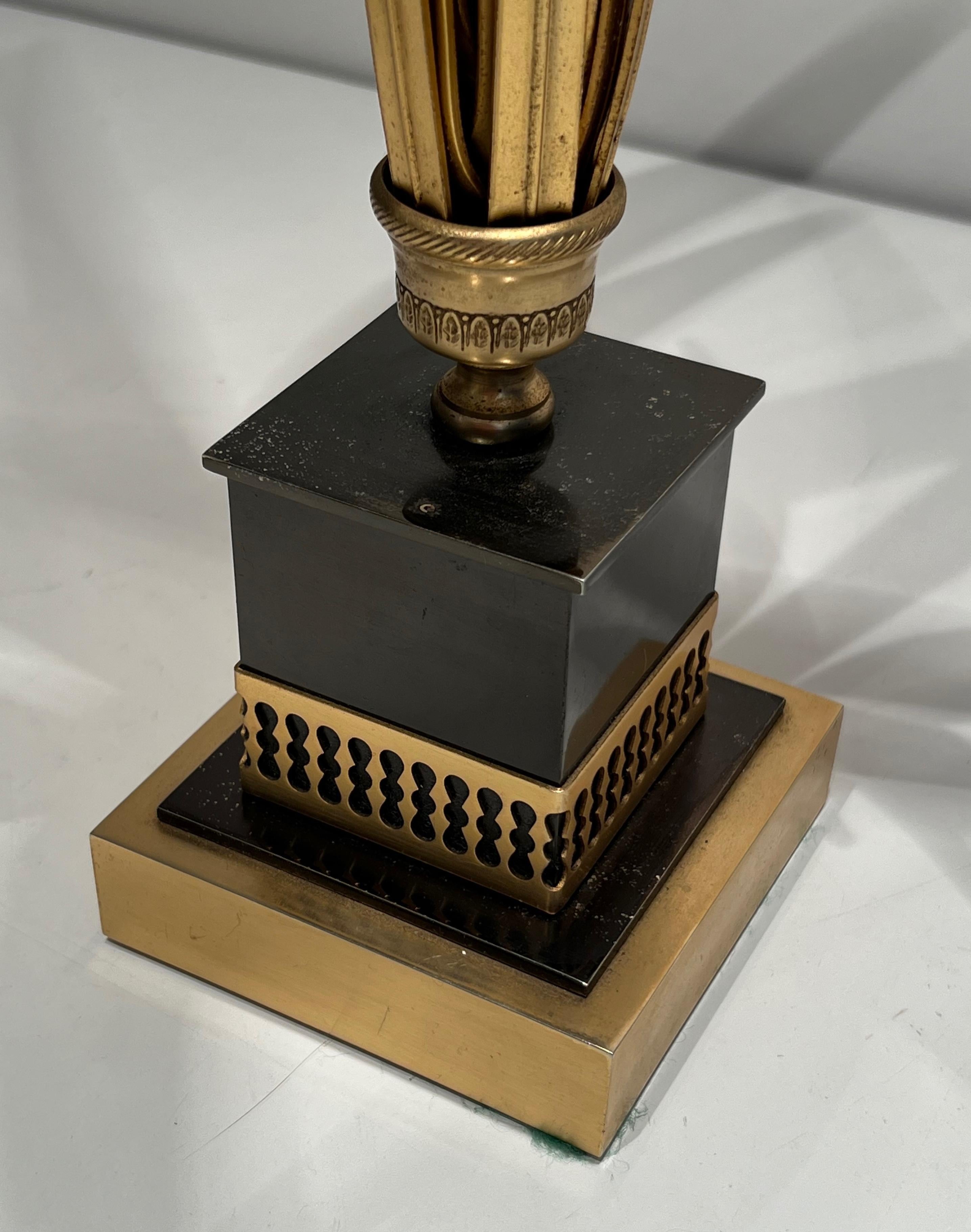 Palm Tree Table Lamp In the Style of Maison Charles For Sale 10
