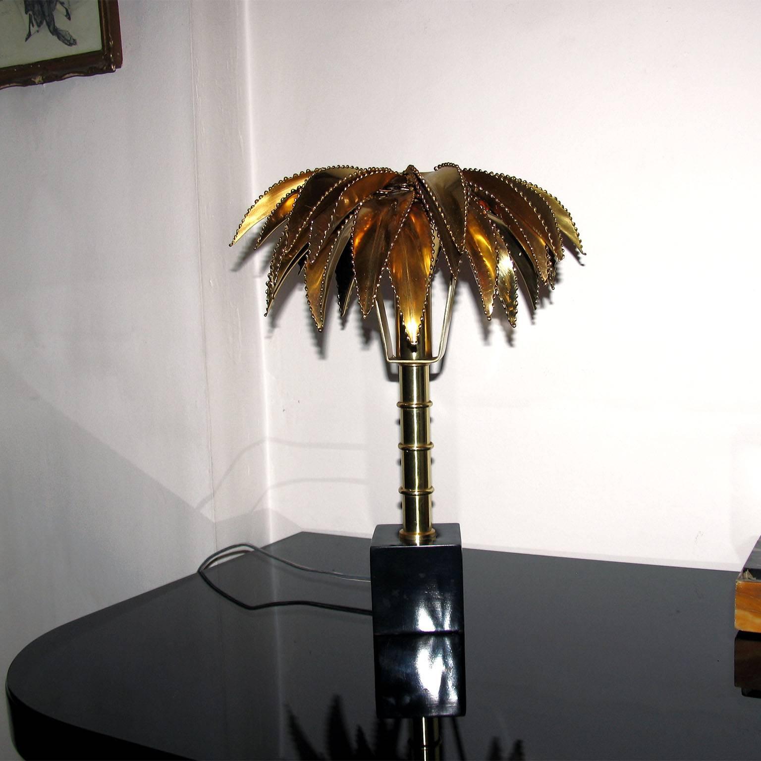 palm tree lamp
