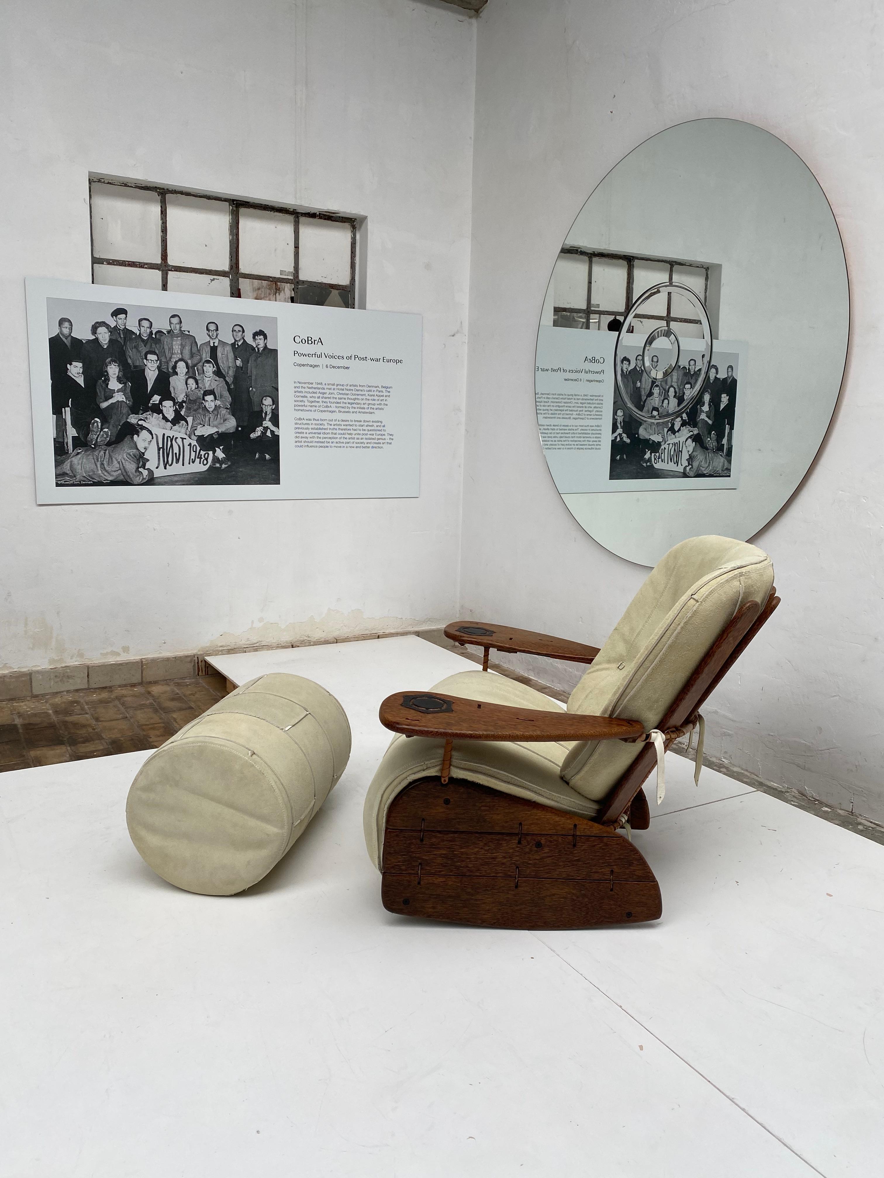 Palm Wood 'Havana' Rockin Chair + Ottoman Pacific Green Furniture Fiji Islands 2