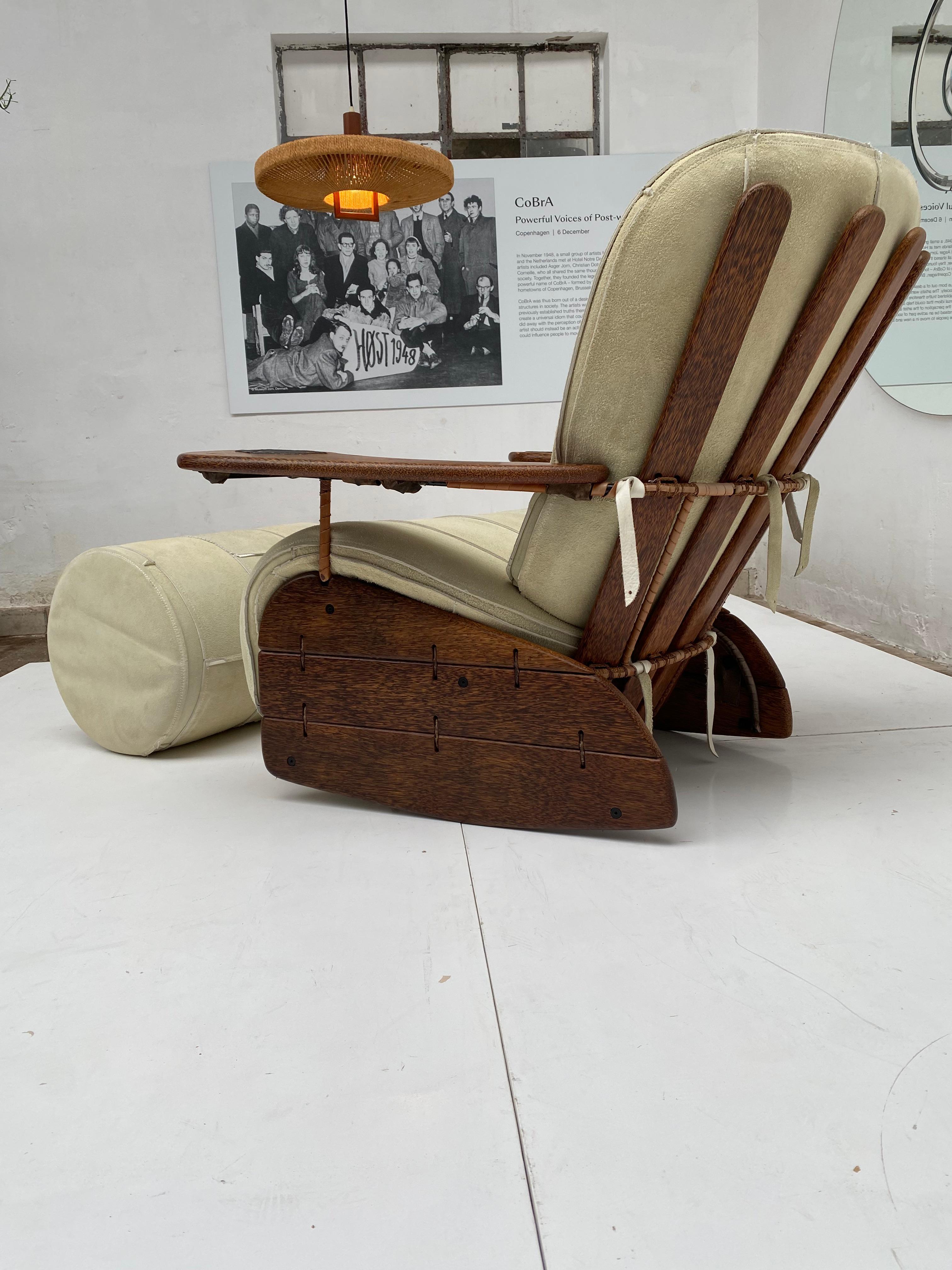 Palm Wood 'Havana' Rockin Chair + Ottoman Pacific Green Furniture Fiji Islands 3