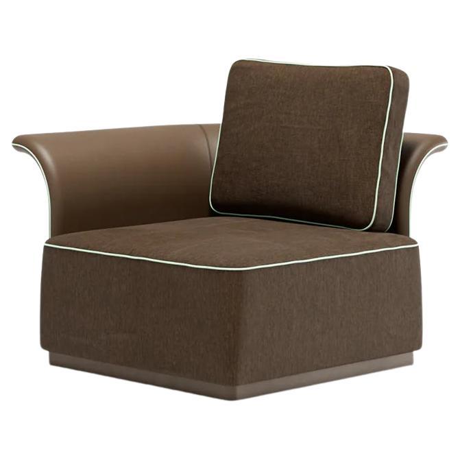 Sillón Palma 111 en marrón de Francesco Meda para Meritalia