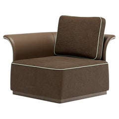 Palma 111 Sessel in Braun von Francesco Meda für Meritalia