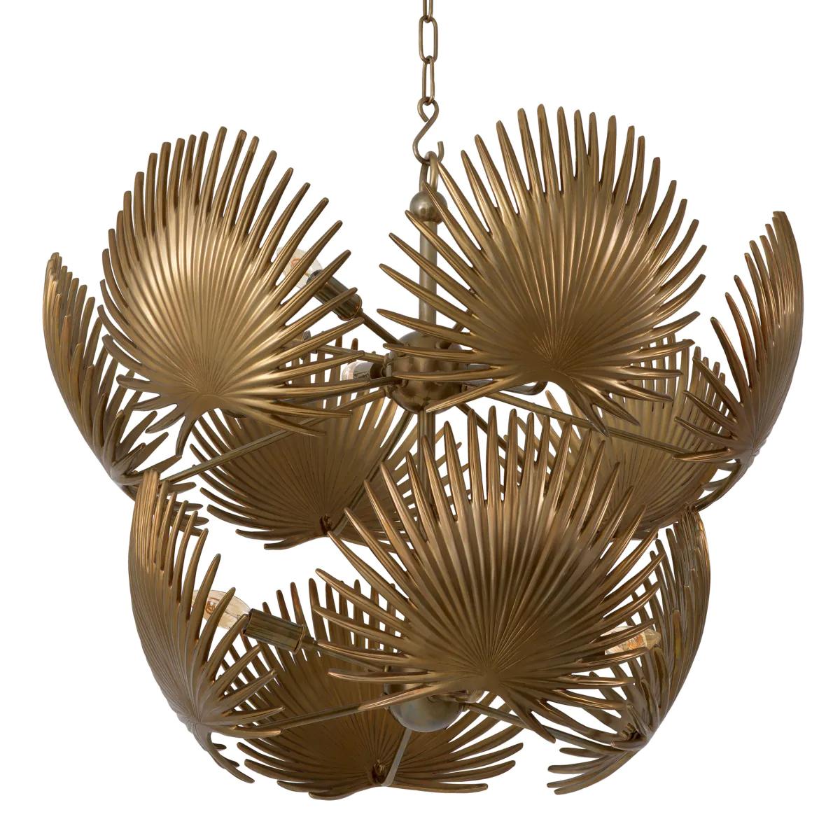 Indien Lustre en laiton Palma en vente