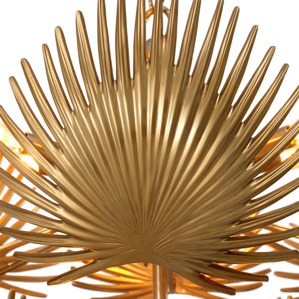 XXIe siècle et contemporain Lustre en laiton Palma en vente