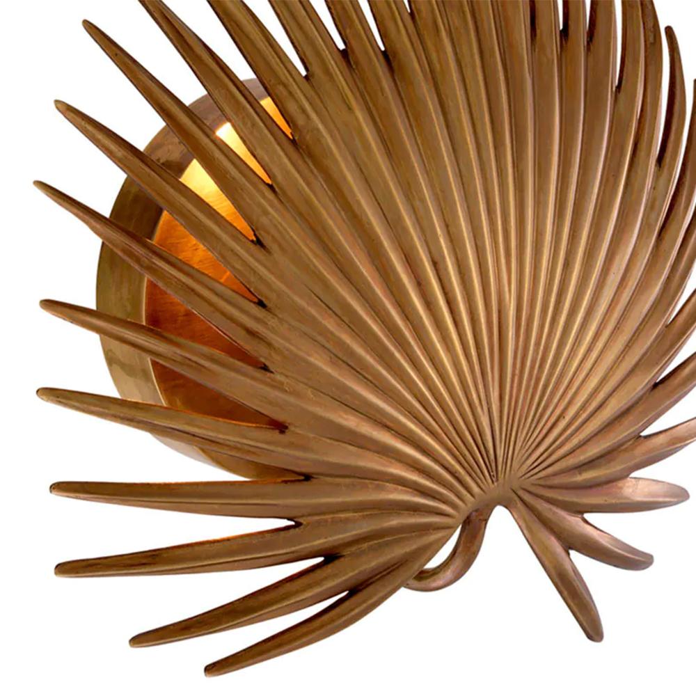 Palma Brass Wall Lamp In New Condition For Sale In Paris, FR