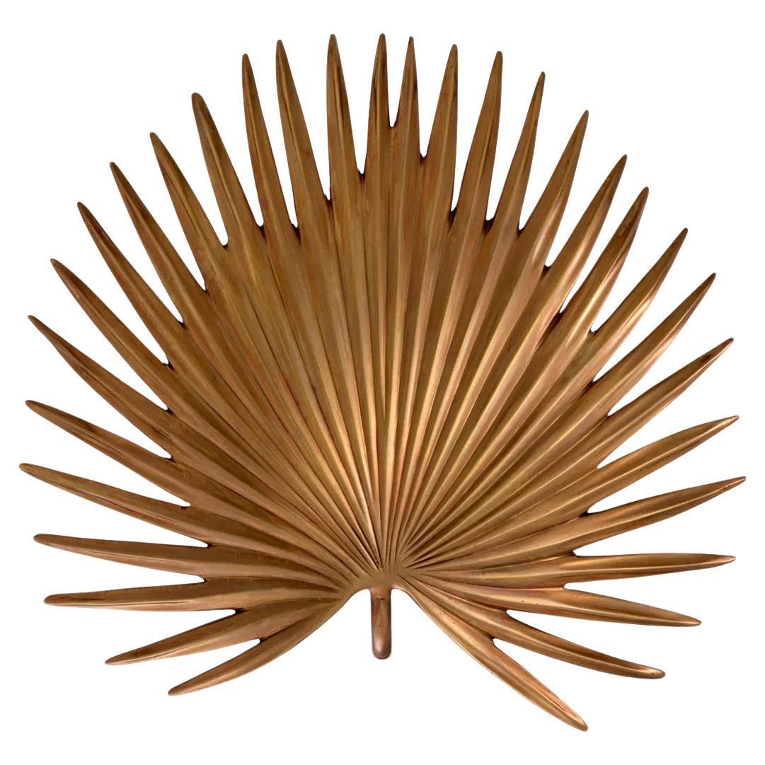Palma Brass Wall Lamp For Sale