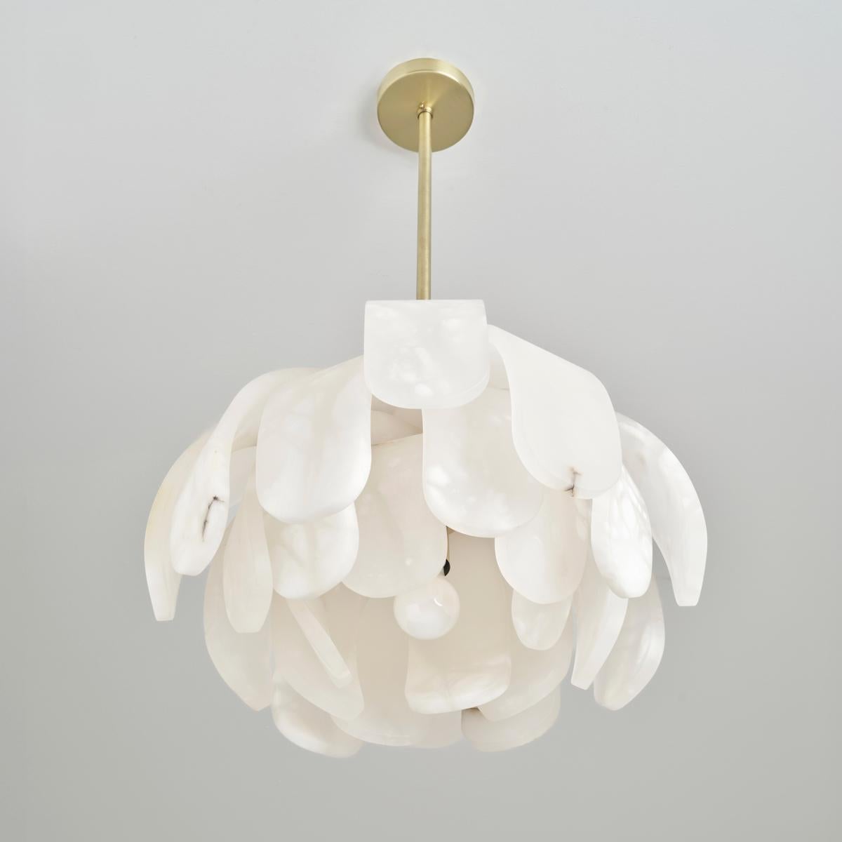 Contemporary Palma Ceiling Light by Gaspare Asaro-Standard Finish For Sale