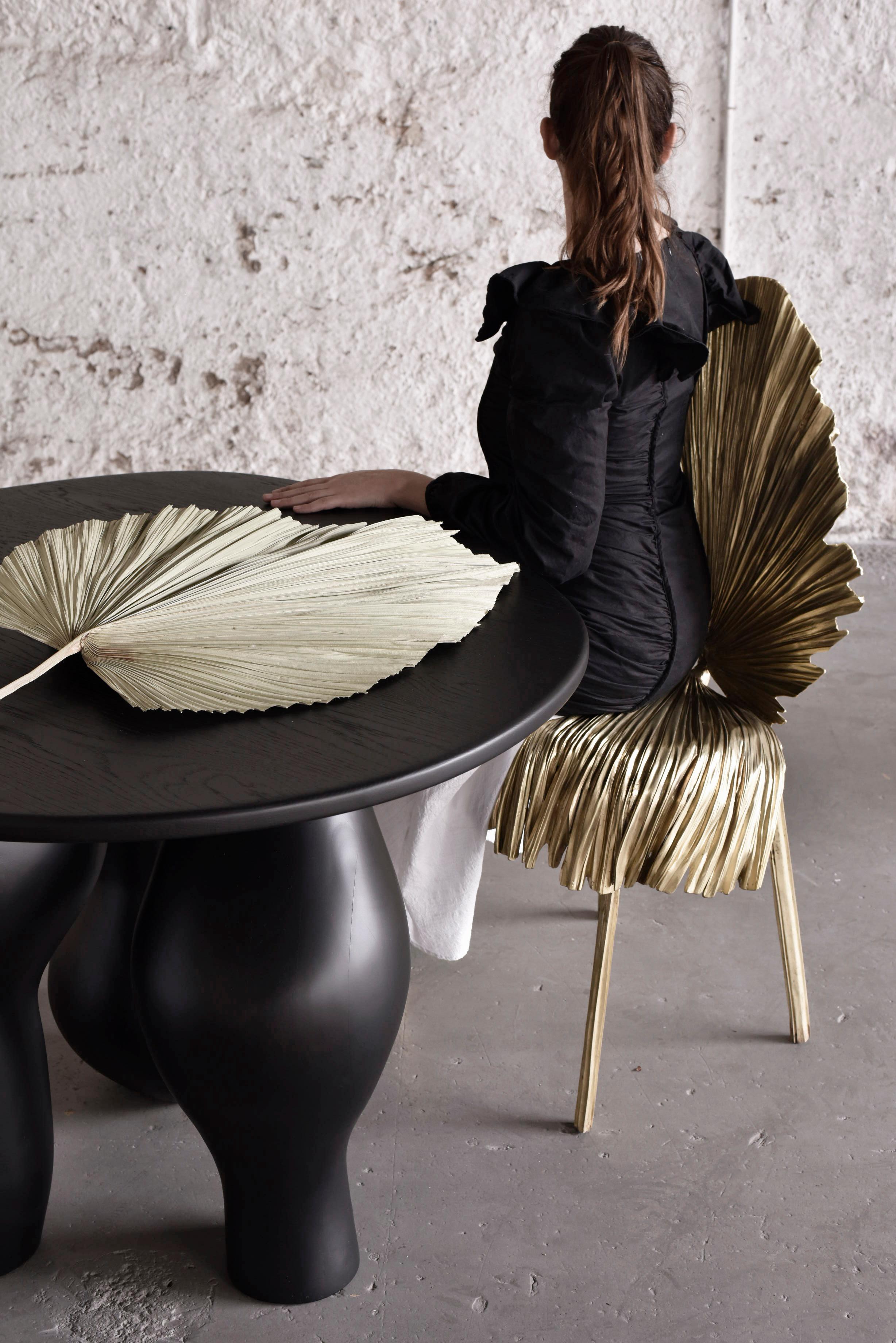 Contemporary Palma Chair in Bronze by Agnes Studio / Estefanía de Ros For Sale