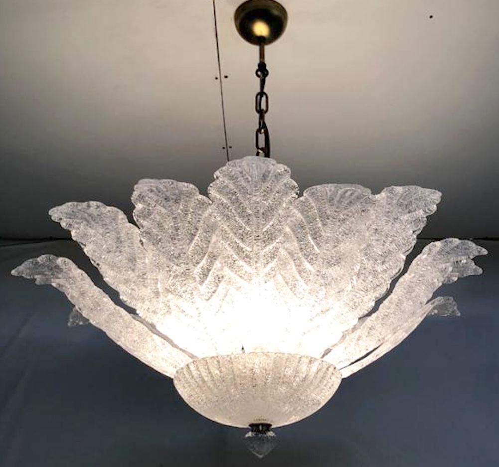 Italian Palma Chandelier by Fabio Ltd For Sale