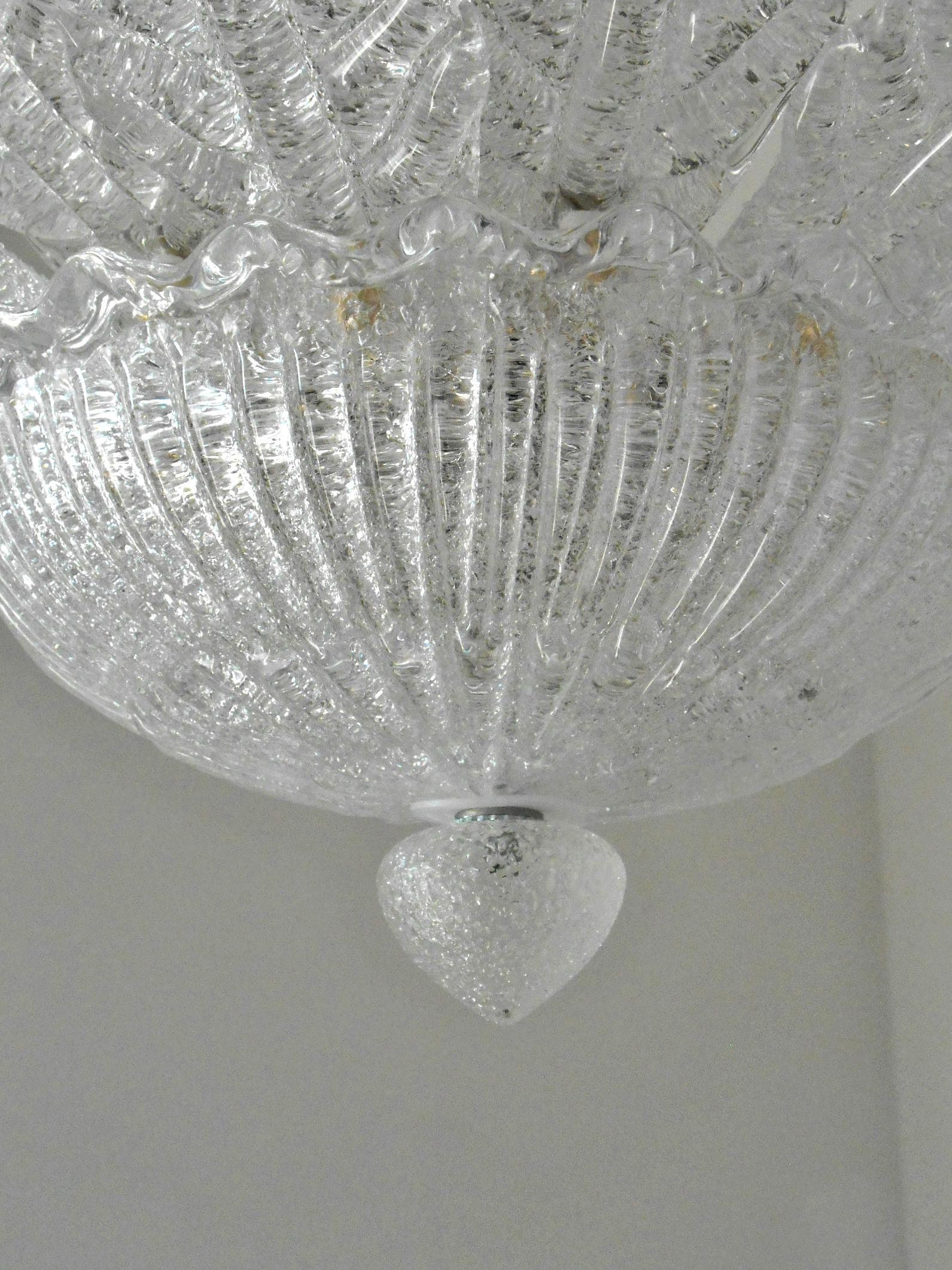 Mid-Century Modern Palma Flush Mount by Fabio Ltd For Sale
