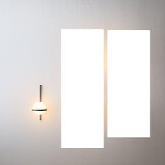 Palma LED Vertical Wall Lamp in Charcoal Grey by Antoni Arola