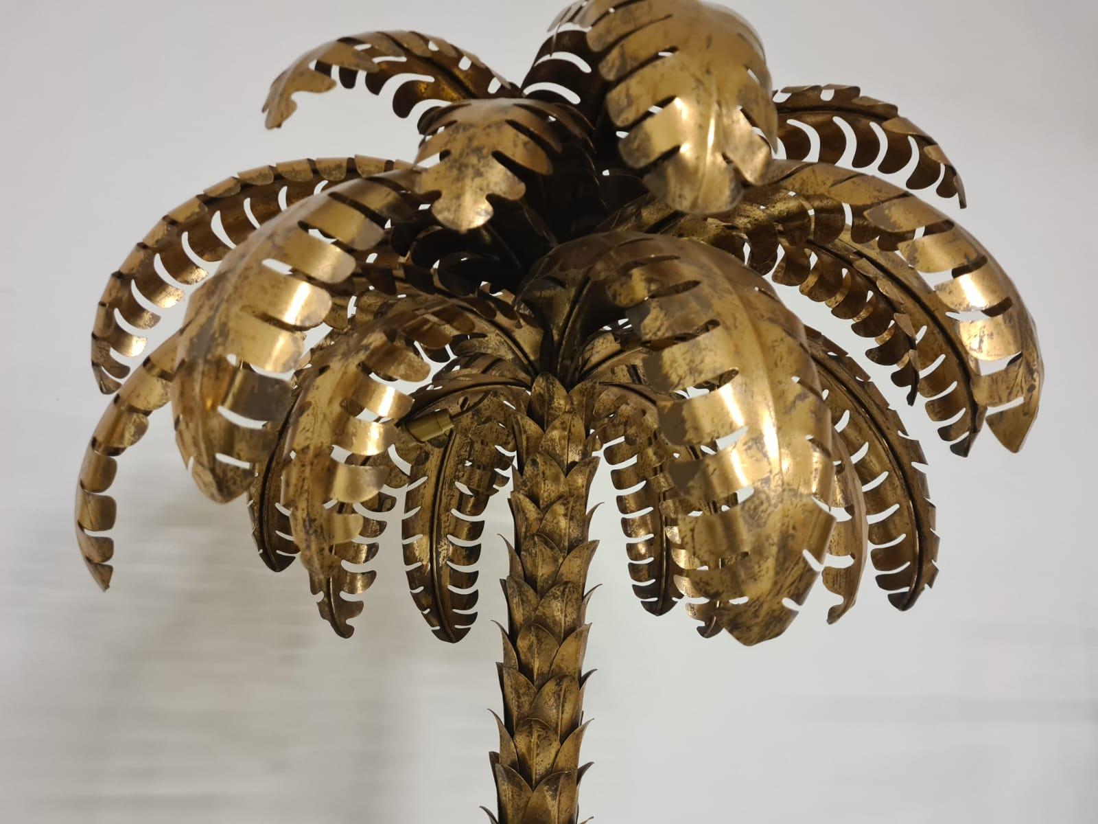 Leuchtende Palme von Maison Jansen im Angebot 5