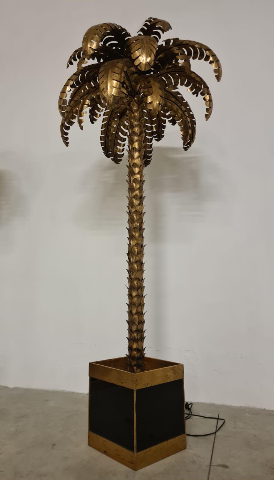 Leuchtende Palme von Maison Jansen (Late 20th Century) im Angebot