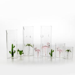Palma Set of 4 Glasses and Pitcher