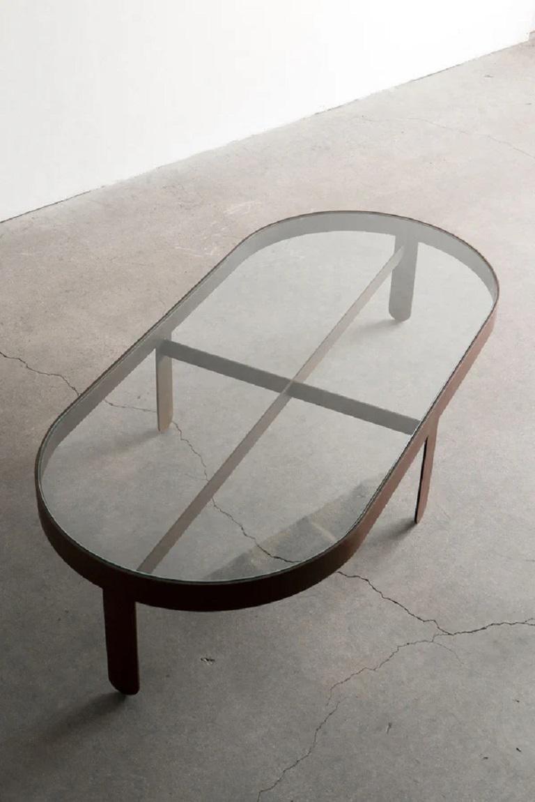 Américain Table basse Palmas (Ovl) par Croft House en vente