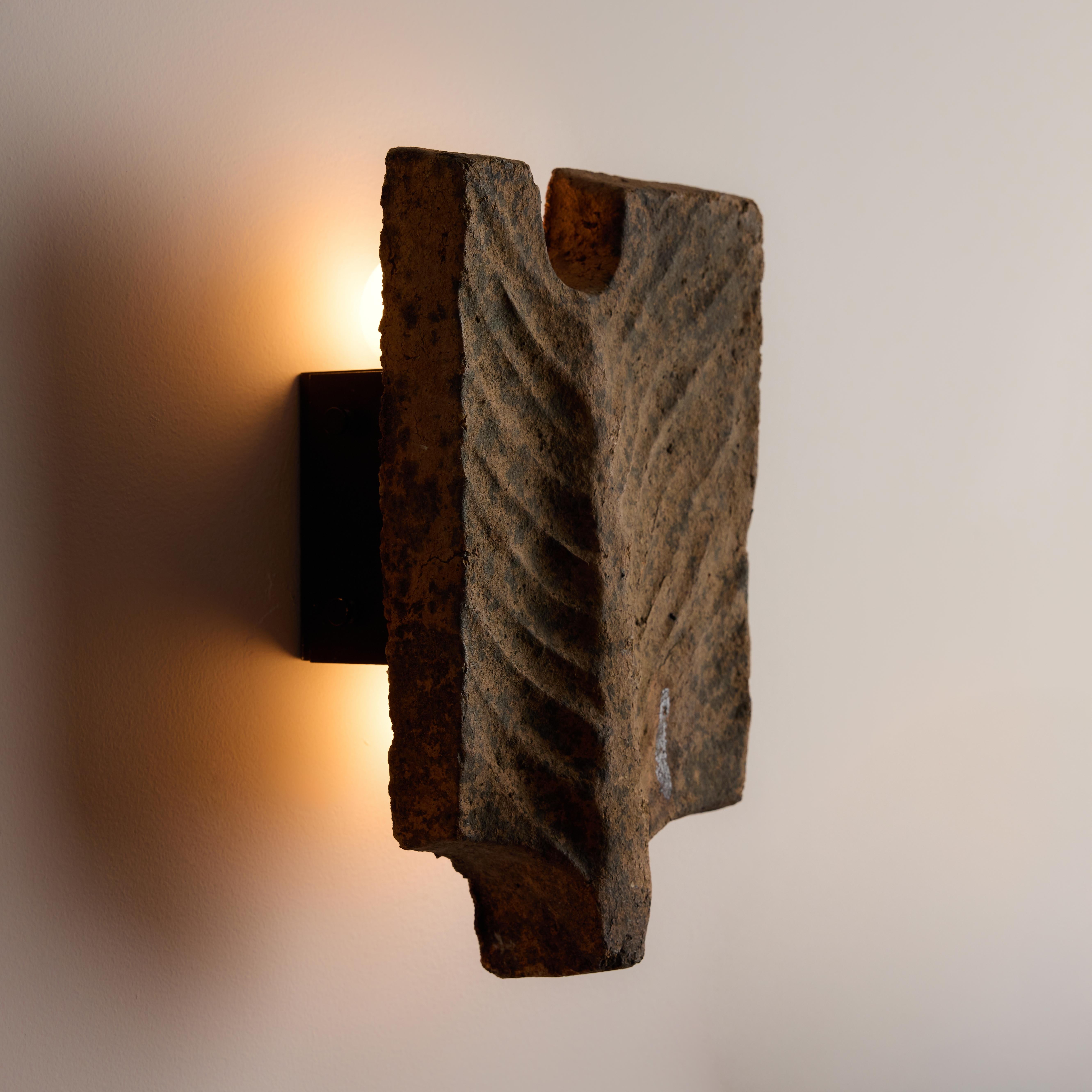 'Palme' Sconces by Georges Jouve for Jouve France For Sale 4