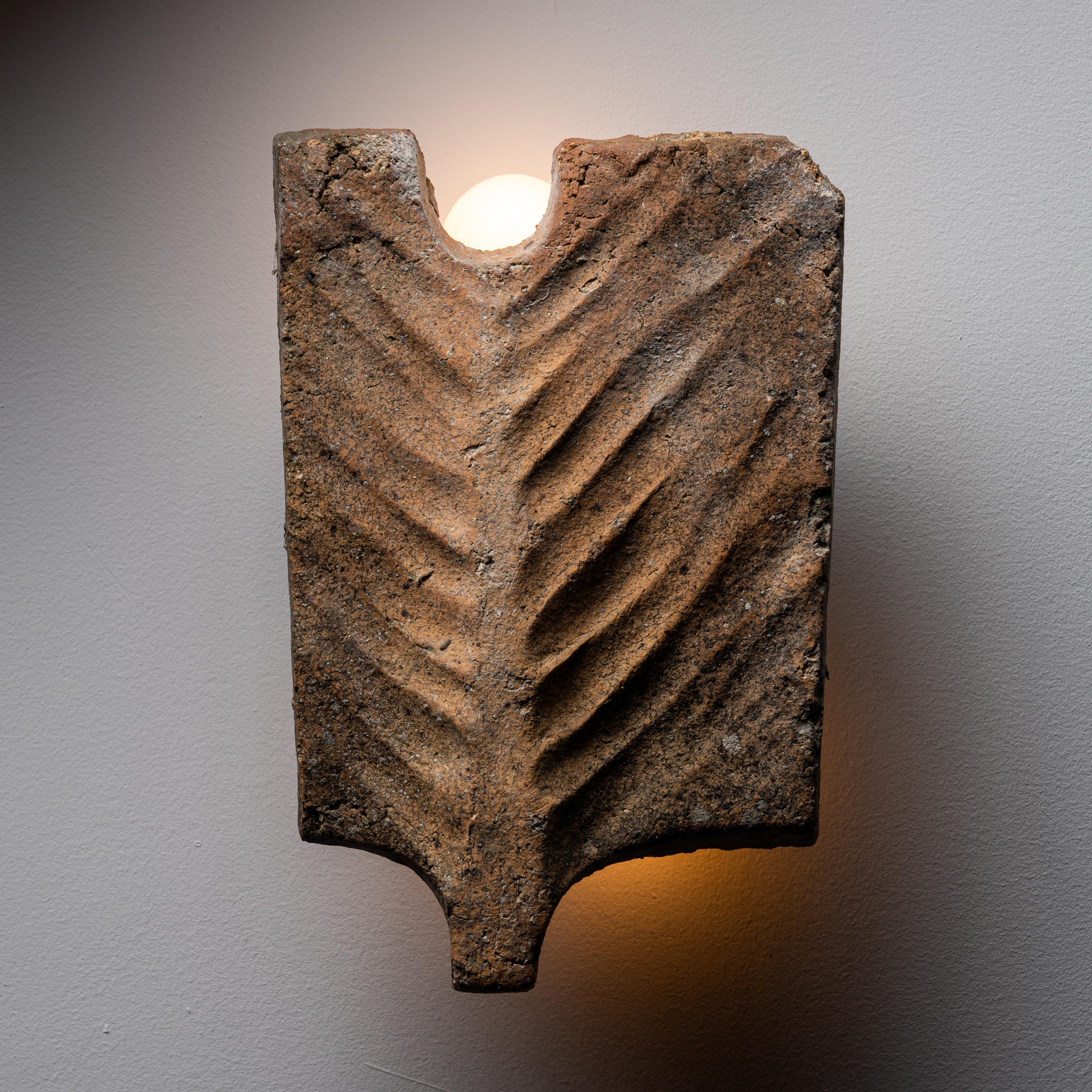 Mid-20th Century 'Palme’ Sconces by Georges Jouve for Jouve France