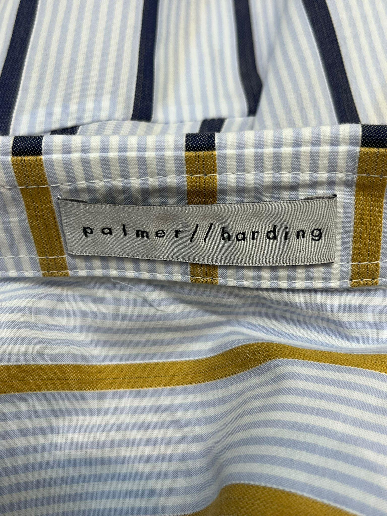 Palmer//harding Asymmetric Cotton-Poplin Shirt 1