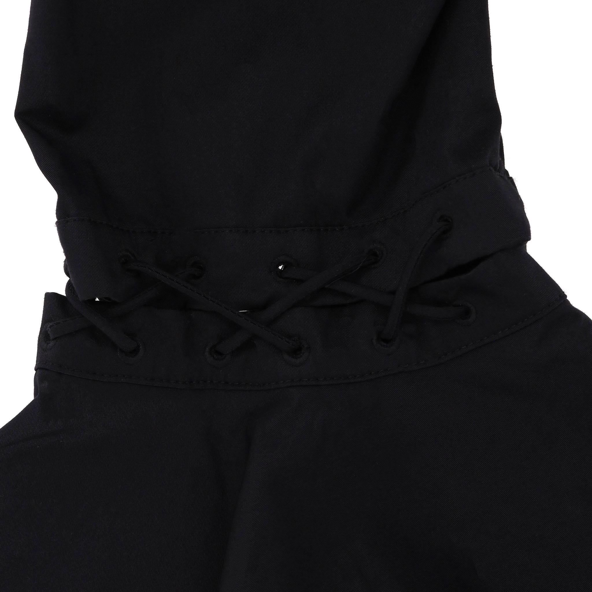 De las mujeres Palmer//Harding Lace-Up Detail Belted Cotton Shirt Dress en venta